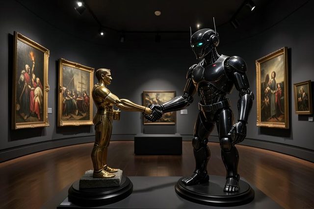Museum artwork for Smart Contracts — When Agreements Come Alive