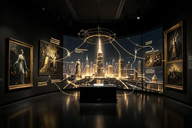 Museum artwork for Autonomous Capital — When Capital Began to Think in Systems